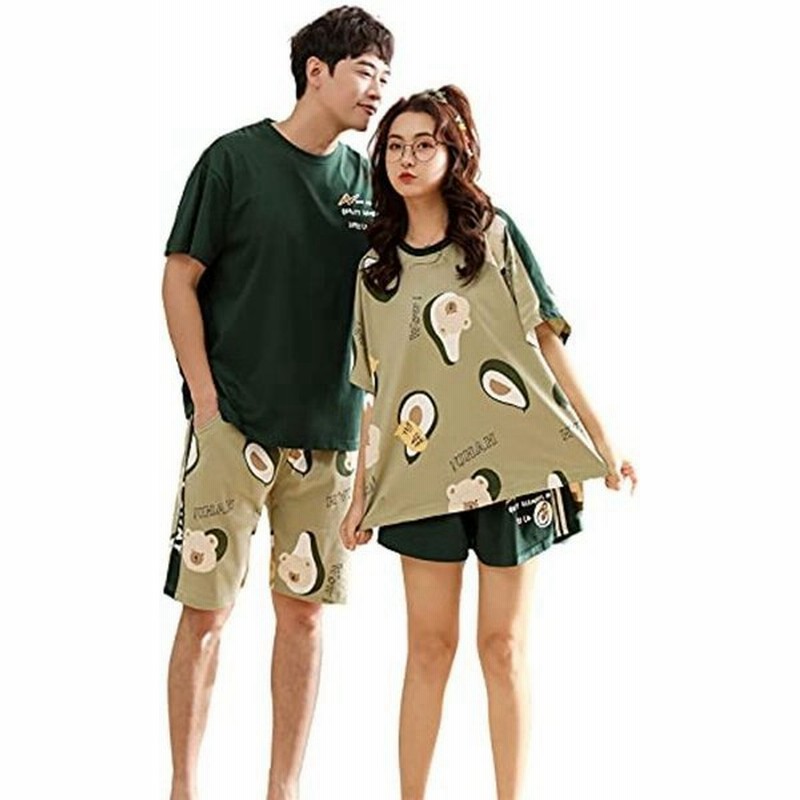 パジャマ ペア ペアパジャマ カップル お揃い パジャマ ルームウェア ペア カップル ペアルックパジャマ パジャマ お揃い カップル パジ 通販 Lineポイント最大get Lineショッピング
