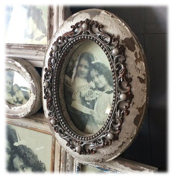 實木古舊多聯相框 壁飾 法式鄉村 1入