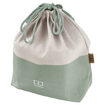 monbento 便當束口袋  成人尺寸  橡木青綠  1個