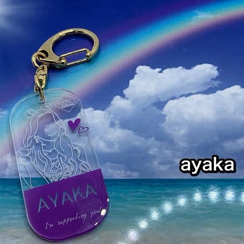 Niziuアクリルキーホルダー カラーマコ リク リマ リオ マヤ