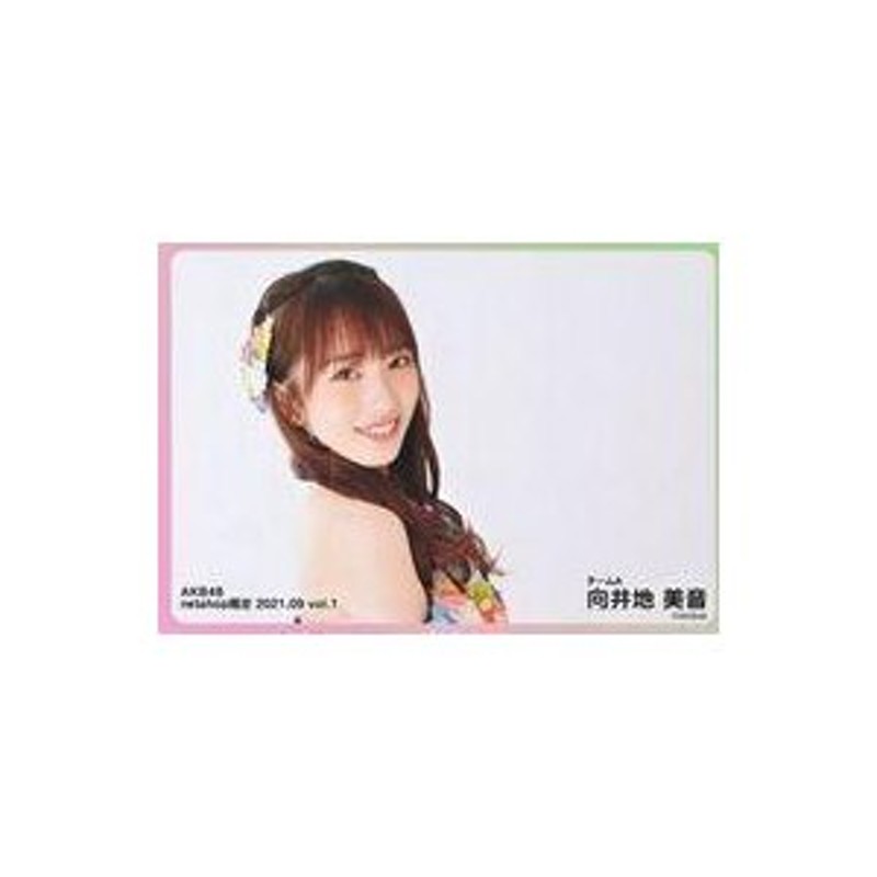 中古生写真(AKB48・SKE48) 向井地美音/横型・バストアップ/AKB48 2021