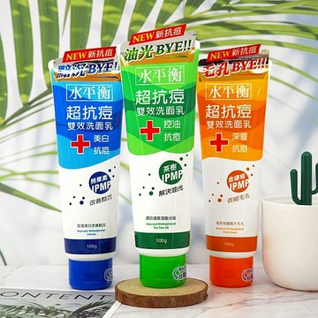 水平衡 超抗痘雙效洗面乳 100g 洗面乳 潔顏乳 洗面奶 洗臉 潔顏 洗面 保養 洗卸【小三美日】 DS008055