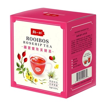 鮮一杯 國寶蜜玫美妍茶 5g - 零咖啡因  12包  1盒