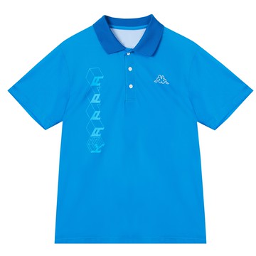 KAPPA義大利時尚中性短袖POLO 義大利藍 361V6SWX7F