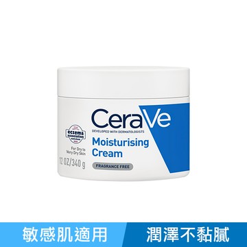CeraVe適樂膚 長效潤澤修護霜340g