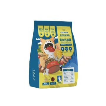 NU4PET陪心寵糧-無穀低碳貓糧-黃金乳酪雞(化毛配方、泌尿保健、迷你糧) 300G *3入組 全齡貓用(購買第二件贈送寵喵樂-貓草玩具x1包)