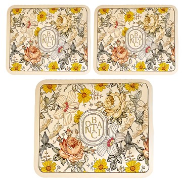 硅藻泥桌墊 G435  39 x 29.2cm  伊甸花鏡  3個  伊甸花鏡 多色