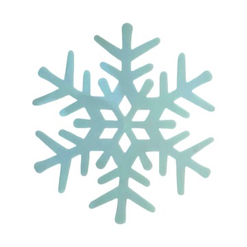 金德恩 一組10入 夜光雪花窗貼 雪花窗貼 夜光窗貼 雪花貼 玻璃貼 造型貼 車窗貼 夜光貼 雪花貼