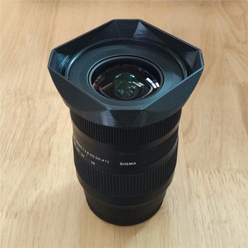 自制適用適馬SIGMA 16-28mm 1:2.8 DG DN LH756-01鏡頭方形遮光罩