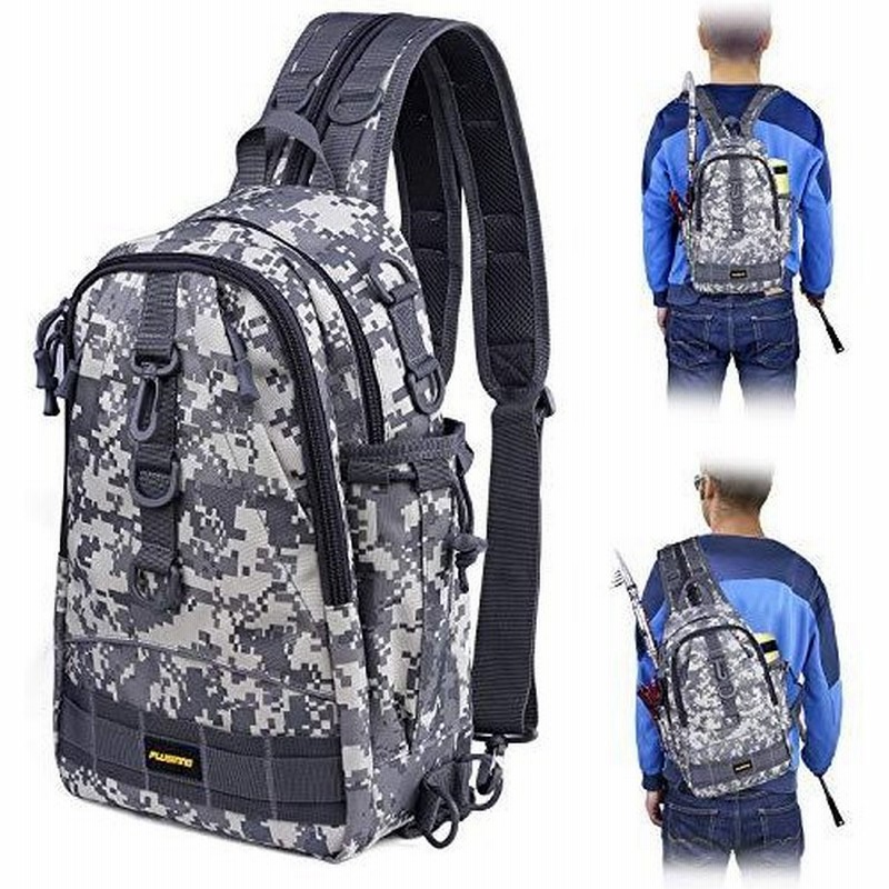 Plusinno 釣りタックルバックパック ストレージバッグ アウトドアショルダーバックパック 釣りギアバッグ 防水釣りバックパック ロッドホルダー付 通販 Lineポイント最大0 5 Get Lineショッピング