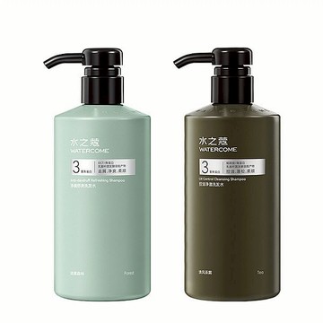 【WATERCOME 水之蔻】淨屑舒爽／控油淨澈洗髮水450ml｜蓬鬆 去屑 DS022625
