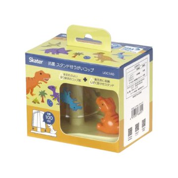 日本SKATER可愛恐龍漱口杯+杯架