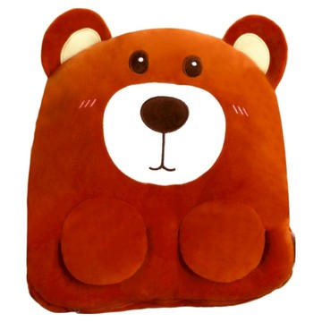 USB暖腳墊  單一商品  棕熊