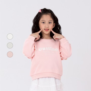 50% Fifty Percent｜貝殼縫字母印花連帽上衣【童裝】【親子款】｜02512311009