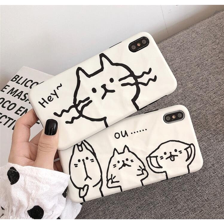 大人気 Ins 日系 キャラクター ペアケース 猫ちゃん 個性 Iphone7 8 Iphone7plus 8plus Iphone6 6s Iphone6plus 6splusカバー Iphonex Xs Xr Xsmax 通販 Lineポイント最大0 5 Get Lineショッピング