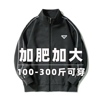 秋季立領條紋寬松日系復古夾克
