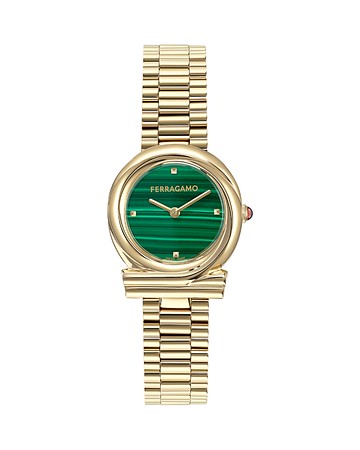 Ferragamo Gancini Twisted Watch, 28mm