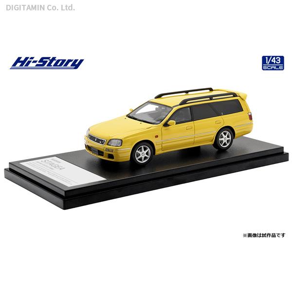 送料無料 ハイストーリー 1/43 NISSAN STAGEA 25t RS FOUR S (1998) ライトニングイエロー ミニカー  HS381YE （ZM103554） | LINEブランドカタログ