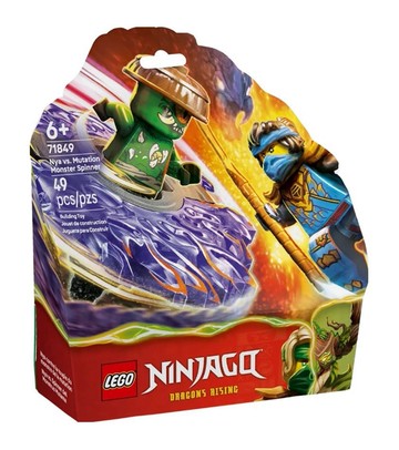 【LEGO 樂高】磚星球〡 71849 旋風忍者 赤蘭大戰突變怪陀螺 Nya vs. Mutation Monster Spinner