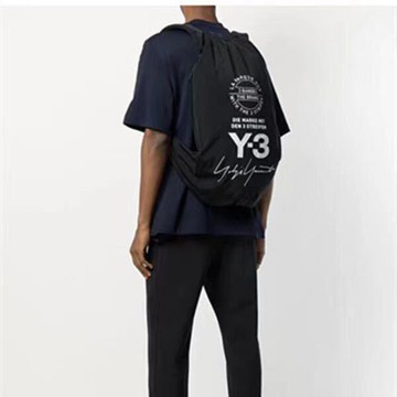 優選好物台灣現貨Y-3 YOHJI BACKPACK 山本耀司Y3暗黑簽名系健身包背包書包後背包