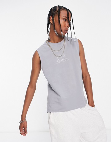 Bolongaro Trevor Sports tank in grey