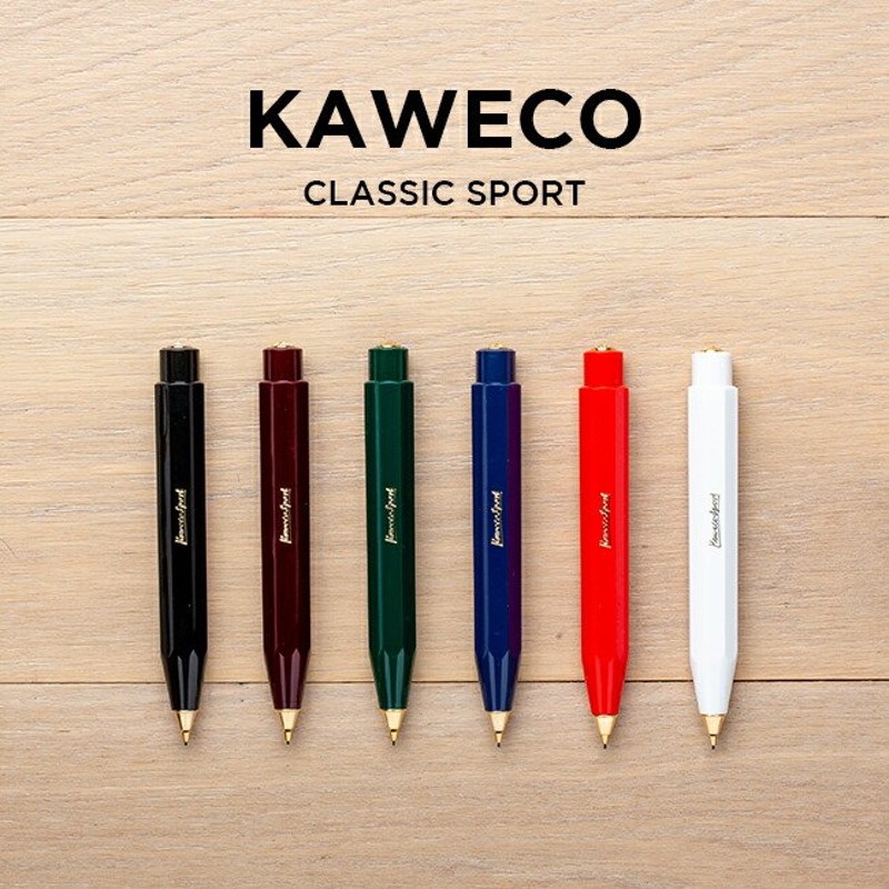 KAWECO カヴェコ クラシックスポーツ ペンシル 0.7MM 筆記用具 文房具 ブランド シャープペンシル シャーペン ネイビー ブラック 黒  通販 LINEポイント最大GET | LINEショッピング