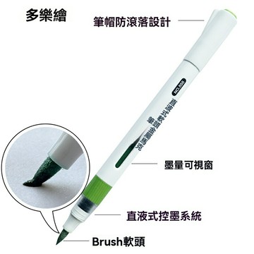 【高達模型專用】金屬馬克筆 模型筆 塗裝筆 上色筆 丙烯筆 馬克筆 直液式軟頭 金屬色水性漆 手辦塗裝改色