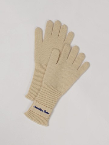 SOFT CASHMERE GLOVES _CREAM BUTTER