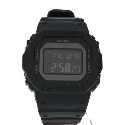 CASIO◇ソーラー腕時計・G-SHOCK/デジタル/ラバー/BLK/BLK - メンズ腕時計