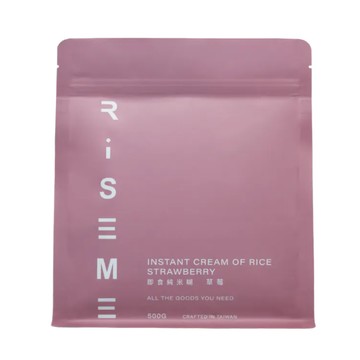 [RISEME] Cream of rice即食純米糊 - 草莓 (500g/包)-草莓