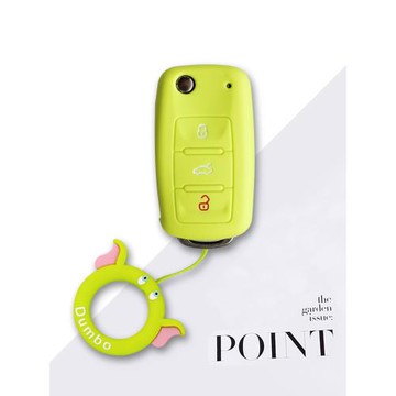 適用大眾朗逸鑰匙套polo寶來凌渡速騰高爾夫途觀汽車硅膠包扣殼女