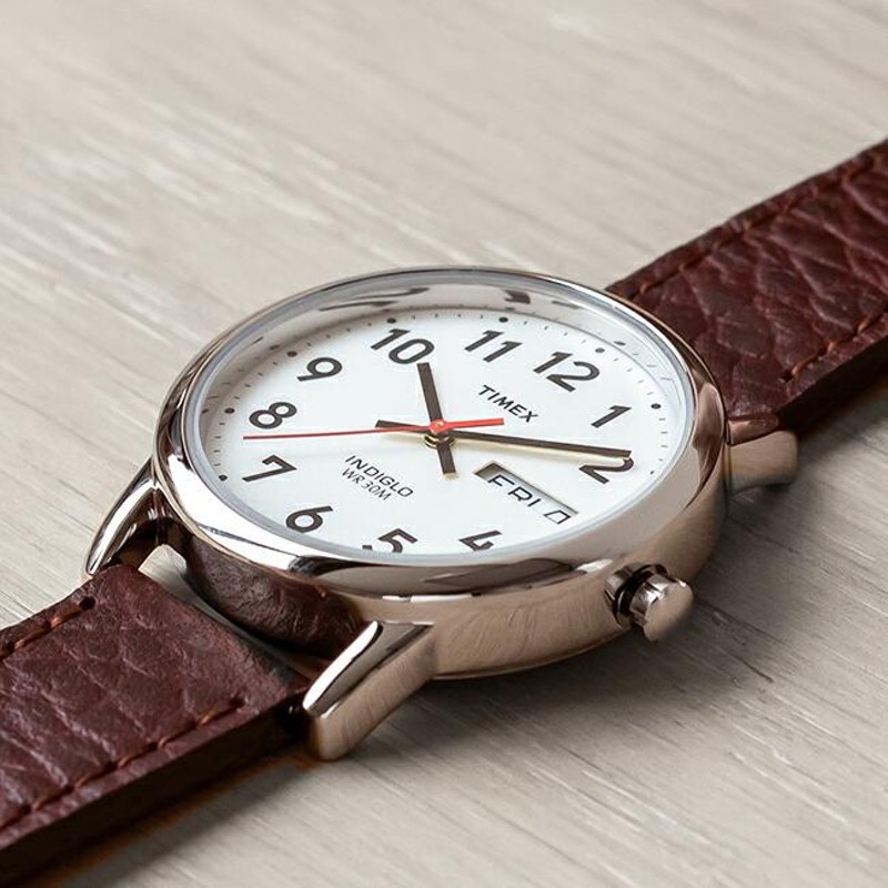 並行輸入品 日本未発売 TIMEX EASY READER DAY-DATE 35MM