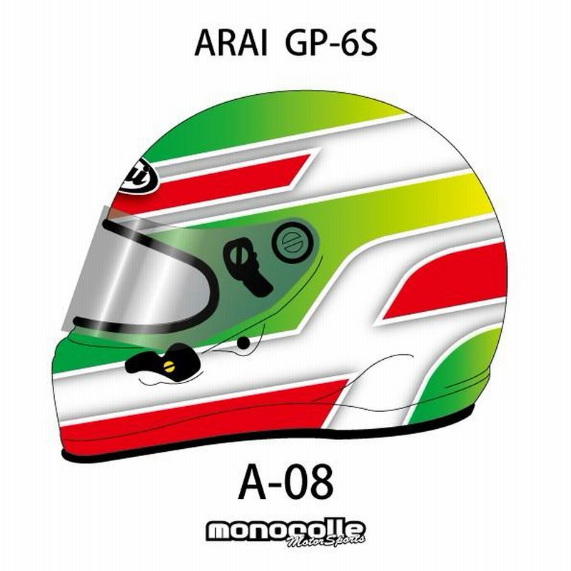 アライ GP-6S イージーデザイン ヘルメットペイントセット