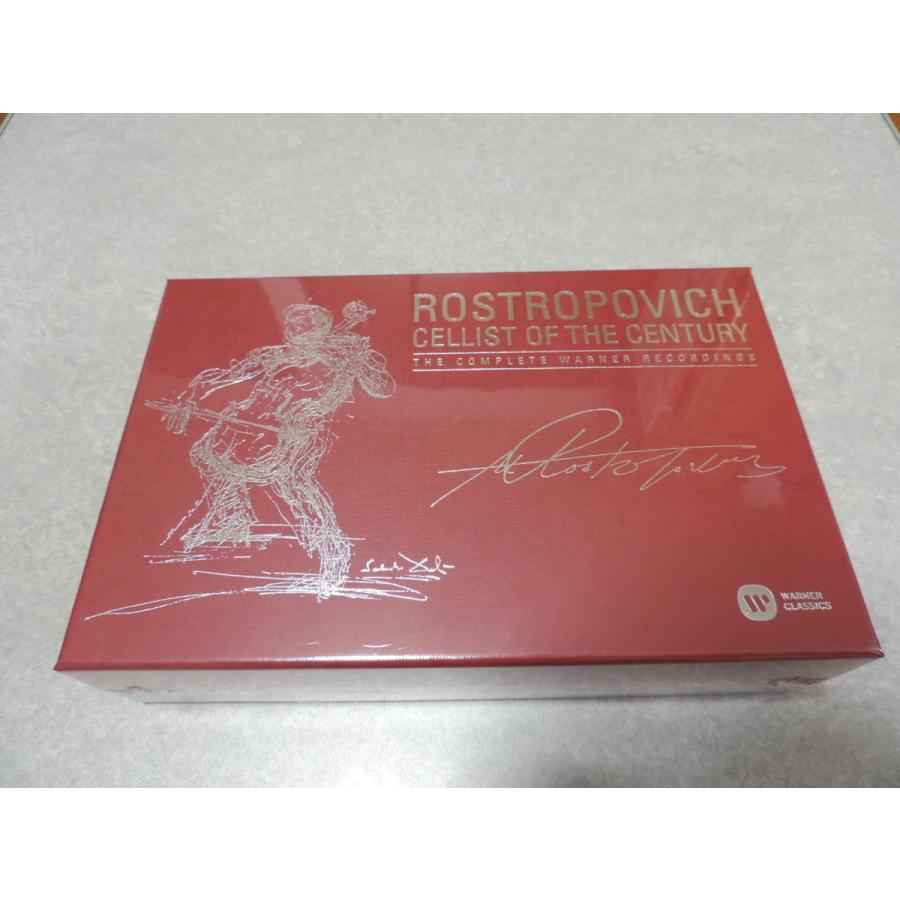 Rostropovich   Cellist of The Century, The Complete Warner Recordings 40 CDs    CD