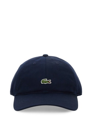 lacoste baseball hat with logo