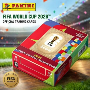✨臺灣出貨✨爆款PANINI×卡遊FIFA2026 ™官方足球卡片世界盃周邊球星收藏卡牌