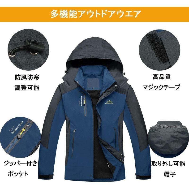 MAGCOMSEN 登山用 アウター メンズ ウィンドブレーカー 作業服