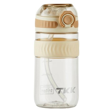 TKK 美國進口Tritan克洛伊系列隨手杯手提式運動水壺 (直飲口設計)-珍珠白  550ml  1個