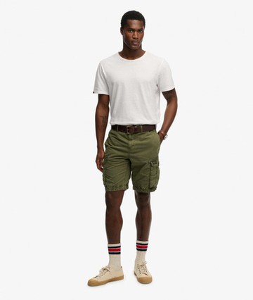 Superdry Men's Parachute Light Shorts Green Size: 30