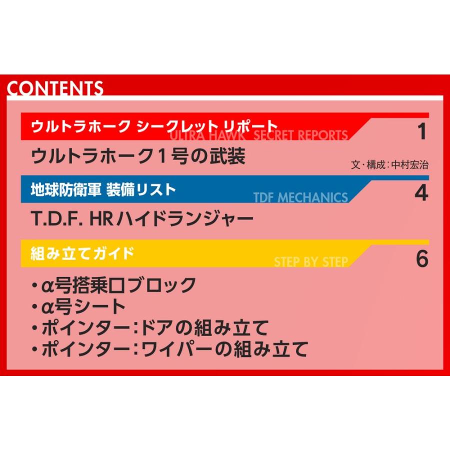 デアゴスティーニ　ウルトラホーク1号　第4号