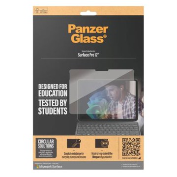 北歐嚴選品牌Panzer Glass Surface Pro 12吋 專用通透玻璃保護貼