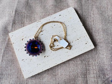 230921 Swarovski  串珠 頸鍊