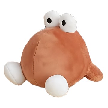 奧樂雞 雞噗噗 經典款 100%聚酯纖維  10cm  1個