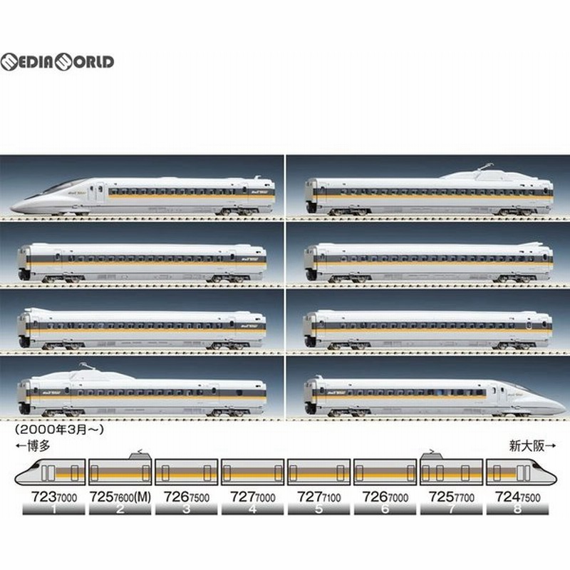 新品即納 Rwm 再販 922 Jr 700 7000系山陽新幹線 ひかりレールスター セット 8両 Nゲージ 鉄道模型 Tomix トミックス 通販 Lineポイント最大0 5 Get Lineショッピング