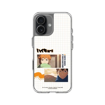 iPhone 17 Clear Case（相機按鈕） 透明 - 排球少年 Haikyu!! - 經典系列 - 日向 & 影山