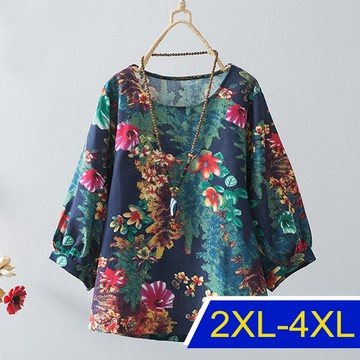 【韓國K.W.】KN2785親膚零著感亞麻衫(上衣/亞麻/輕薄)