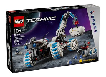【LEGO 樂高】磚星球〡 42211 動力科技 Lunar Outpost™ 月球車太空載具 Lunar Outpost® Moon Rover Space Vehicle
