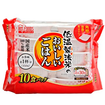 [COSCO代購6] C149882 愛麗思 低溫製法微波白飯 150 公克 X 10 盒