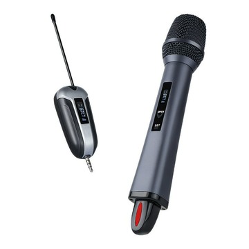 無線麥克風話筒分體式磁吸充電麥克風直播演出話筒家用k歌批發【宜家良品百貨】