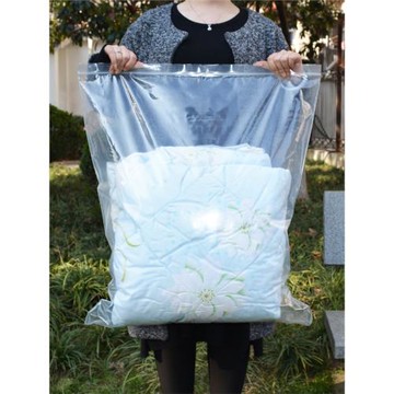 大號自封袋加厚透明衣服包裝袋塑料密封袋被褥收納袋食品袋子拉鏈